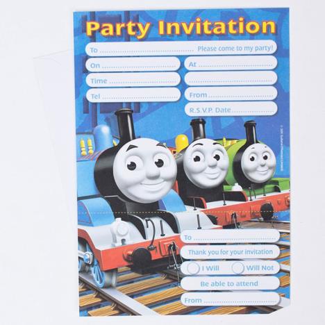 Thomas & Friends Party Invitations with Envelopes Pack of 20 £2.99